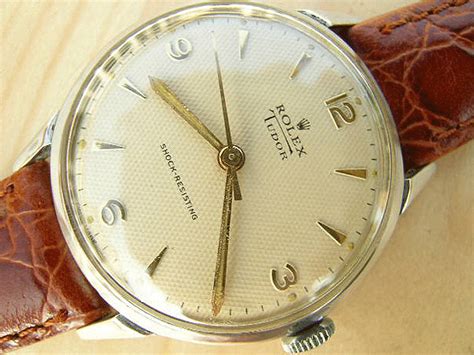 Rolex Tudor with honeycomb dial 1949 